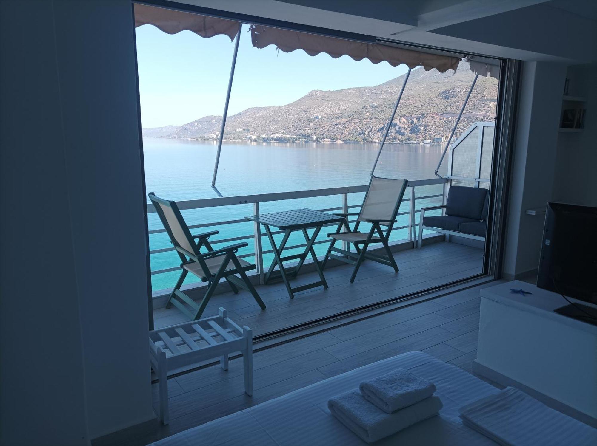 Blue Bliss Apartman Lutráki Kültér fotó